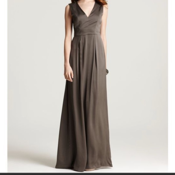 theory silk maxi dress